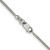 Sterling Silver Rhodium-plated 1.45mm Diamond-cut Round Franco Chain - QF-36CBE6FE-5697