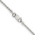 Sterling Silver Rhodium-plated 1.45mm Diamond-cut Round Spiga Chain - QS-E78A1484-1420