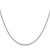 Sterling Silver Rhodium-plated 1.4mm Box Chain - QB-5CDB8C6C-4844