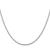 Sterling Silver Rhodium-plated 1.4mm Box Chain - QB-A1C558D7-6372