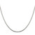 Sterling Silver Rhodium-plated 1.5mm 8 Sided Diamond-cut Box Chain - QB-0DD953FA-4146