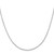 Sterling Silver Rhodium-plated 1.5mm Beveled Oval Cable Chain - QC-8435BC78-2908