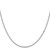 Sterling Silver Rhodium-plated 1.5mm Box Chain - QB-34E6AA60-3685