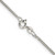 Sterling Silver Rhodium-plated 1.5mm Curb Chain - QC-107F3762-4492