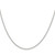 Sterling Silver Rhodium-plated 1.5mm Diamond-cut Cable Chain - QH-ED05F304-7342