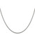 Sterling Silver Rhodium-plated 1.5mm Diamond-cut Rope Chain - QD-A08796BD-5984