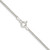 Sterling Silver Rhodium-plated 1.5mm Diamond-cut Round Box Chain - QV-9EEDD543-4067