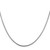 Sterling Silver Rhodium-plated 1.5mm Round Box Chain - QH-7D52F8EC-9726