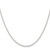 Sterling Silver Rhodium-plated 1.5mm Solid Rope Chain - QD-C002AB82-2426