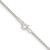 Sterling Silver Rhodium-plated 1.5mm Solid Rope Chain - QD-F34B4F74-8589