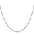 Sterling Silver Rhodium-plated 1.6mm Round Spiga Chain - QS-1AF09BF2-8493
