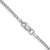 Sterling Silver Rhodium-plated 1.75mm Box Chain - QB-3C0A1B28-7923
