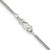 Sterling Silver Rhodium-plated 1.75mm Curb Chain - QC-82AC9685-9372