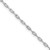 Sterling Silver Rhodium-plated 1.75mm Elongated Open Link Chain - QF-D6932931-1977