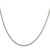 Sterling Silver Rhodium-plated 1.75mm Round Box Chain - QH-E1555EDB-2303