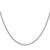 Sterling Silver Rhodium-plated 1.7mm Diamond-cut Rope Chain - QD-C5373884-9801