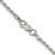Sterling Silver Rhodium-plated 1.85mm Diamond-cut Rope Chain - QD-7F27002D-1692