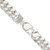 Sterling Silver Rhodium-plated 10.7mm Polished Domed Curb Chain - QD-370D0454-9507