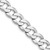 Sterling Silver Rhodium-plated 11.75mm Flat Curb Chain - QL-93406103-7495