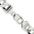 Sterling Silver Rhodium-plated 11.75mm Flat Curb Chain - QL-93406103-7495
