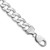 Sterling Silver Rhodium-plated 11.75mm Flat Curb Chain - QL-D7CA437B-3143