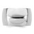 Sterling Silver Rhodium-plated 12mm Half-Round Size 8 Band
