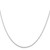 Sterling Silver Rhodium-plated 1mm Cable Chain - QC-674C0305-4717