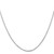 Sterling Silver Rhodium-plated 1mm Cable Chain - QC-EB92D31A-5169