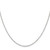 Sterling Silver Rhodium-plated 1mm Diamond-cut Long Link Cable Chain - QP-4EA282BE-2296
