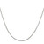 Sterling Silver Rhodium-plated 1mm Round Box Chain - QH-A3C0E49C-4617
