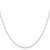 Sterling Silver Rhodium-plated 1mm Round Spiga Chain - QS-C535168F-5704