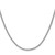 Sterling Silver Rhodium-plated 2.0mm 8 Sided D/C Double Spiga Chain - QD-7B45F4C5-1320