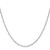 Sterling Silver Rhodium-plated 2.15mm D/C Forzantine Chain - QD-B7C59F92-3746