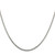 Sterling Silver Rhodium-plated 2.15mm Diamond-cut Round Spiga Chain - QS-3BCBF596-1005