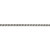 Sterling Silver Rhodium-plated 2.25mm Diamond-cut Rope Chain - QD-4540A0B3-3703