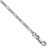 Sterling Silver Rhodium-plated 2.25mm Figaro Chain - QF-658E921D-4656