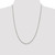 Sterling Silver Rhodium-plated 2.25mm Singapore Chain - QF-FB85A3CC-2706