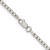 Sterling Silver Rhodium-plated 2.5mm 8 Sided Diamond-cut Box Chain - QB-2AA0D646-3050
