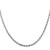 Sterling Silver Rhodium-plated 2.5mm Diamond-cut Rope Chain - QD-2D62FDDC-5030