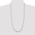 Sterling Silver Rhodium-plated 2.5mm Diamond-cut Rope Chain - QD-FE26A388-6698