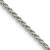 Sterling Silver Rhodium-plated 2.5mm Round Spiga Chain - QS-8B1019CD-7192