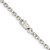 Sterling Silver Rhodium-plated 2.75mm Beveled Oval Cable Chain - QC-83D64F9F-7224