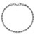 Sterling Silver Rhodium-plated 2.75mm Diamond-cut Rope Chain - QD-A9331076-3133