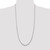 Sterling Silver Rhodium-plated 2.75mm Diamond-cut Rope Chain - QD-CE83177C-1717