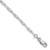 Sterling Silver Rhodium-plated 2.75mm Elongated Open Link Chain - QF-CFAF249F-9701