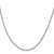 Sterling Silver Rhodium-plated 2mm Curb Chain - QC-C2B2ABB7-1136