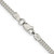 Sterling Silver Rhodium-plated 2mm D/C Square Franco Chain - QQ-EDCC766B-4709