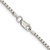Sterling Silver Rhodium-plated 2mm Diamond-cut Round Box Chain - QV-E1B50A79-9311