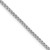 Sterling Silver Rhodium-plated 2mm Diamond-cut Round Box Chain - QV-EB42997A-1453