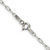 Sterling Silver Rhodium-plated 2mm Elongated Open Link Chain - QF-311EB791-7860